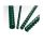 Plastic back 12,5 mm, green*100ks (LAMRE21DR12V)