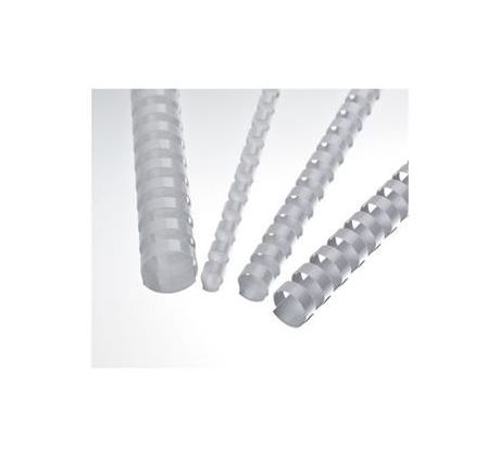 Plastic back 14 mm, white*100ks (LAMRE21DR14BL)