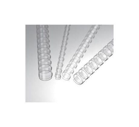 Plastic back 12,5 mm, clear*100ks (LAMRE21DR12T)
