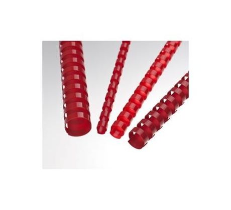 Plastic back 6 mm, red*200ks (LAMRE21DR06R)