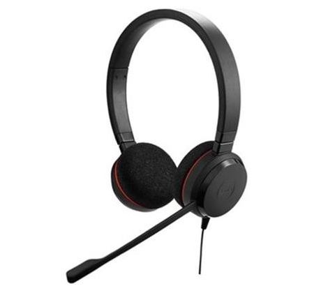 Jabra Evolve 20/Stereo/USB/Drôt/MS/Čierna (4999-823-109)