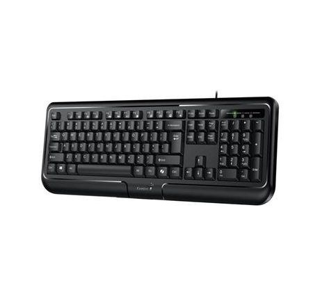 Klávesnica Genius KB-118 II USB CZ+SK čierna (31310051411)