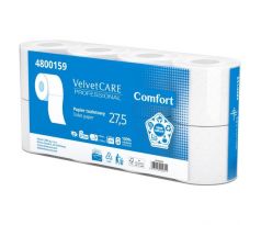 Toaletný papier 2-vrstvový VELVET CARE Comfort 100% celulóza 27,5m (8ks)