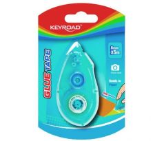 Lepiaci roller KEYROAD Super lepiaca sila, obojstranný, blister