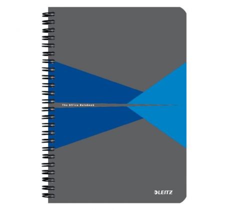 Blok Leitz Office Card A5 90 listov linajkový modrý