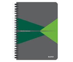 Blok Leitz Office Card A5 90 listov linajkový zelený