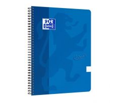 Blok Oxford Nordic Touch modrý, A4+, 70 listov, linajkový