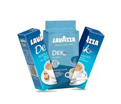 Káva LAVAZZA DEK bezkofeinová, mletá, sáčok, 250 g
