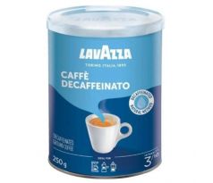 Káva LAVAZZA DEK bezkofeinová, mletá, dóza, 250 g