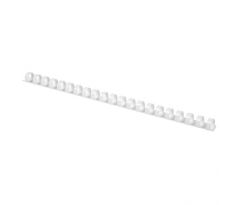 Plastové hrebene Q-CONNECT 10mm biele