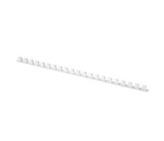 Plastové hrebene Q-CONNECT 12mm biele