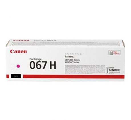 Toner Canon CRG-067H magenta (2.350 str.) pre i-SENSYS MF651Cw/655Cdw/657Cdw, LBP631Cw/633Cdw