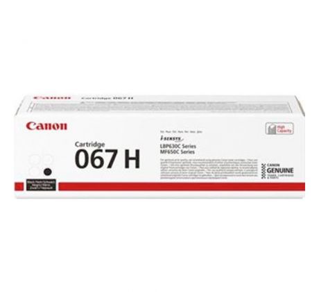 Toner Canon CRG-067H black (3.130 str.) pre i.SENSYS MF651Cw/655Cdw/657Cdw,LBP631Cw/633Cdw