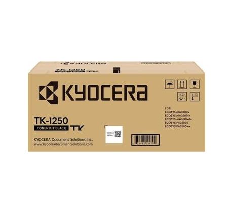 toner KYOCERA TK-1250 PA3500x/wx, MA3500x/fx, MA3501wfx (3000 str.) (TK-1250)