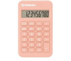 Kalkulačka Donau Tech K-DT2082 ružová