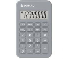 Kalkulačka Donau Tech K-DT2082 sivá