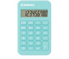 Kalkulačka Donau Tech K-DT2082 tyrkysová