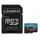 Pamäťová karta Kingston Canvas Go! Plus microSDXC 128GB Class 10, UHS-I, U3, V30, A2, 200/104MB/s (+ adaptér) (SDCG4/128GB)