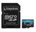 Pamäťová karta Kingston Canvas Go! Plus microSDXC 128GB Class 10, UHS-I, U3, V30, A2, 200/104MB/s (+ adaptér) (SDCG4/128GB)