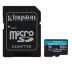 Pamäťová karta Kingston Canvas Go! Plus microSDXC 64GB Class 10, UHS-I, U3, V30, A2, 200/104MB/s (+ adaptér) (SDCG4/64GB)