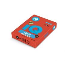 Farebný papier IQ color korálovo červený CO44, A4 120g