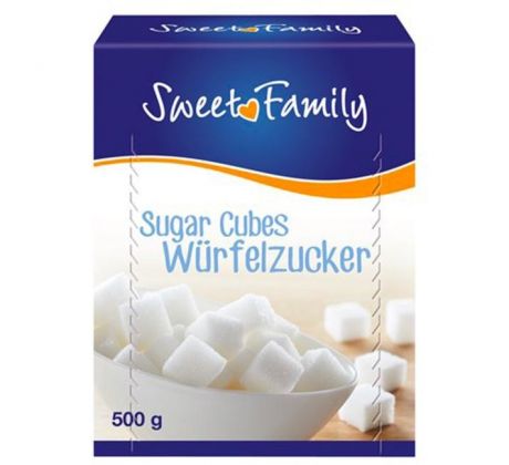 Cukor kockový biely Sweet Family 500g