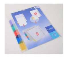 Euroobal A4 s farebným indexom/6 častí