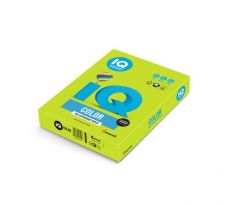 Farebný papier IQ color limetkovo zelený LG46, A4 160g