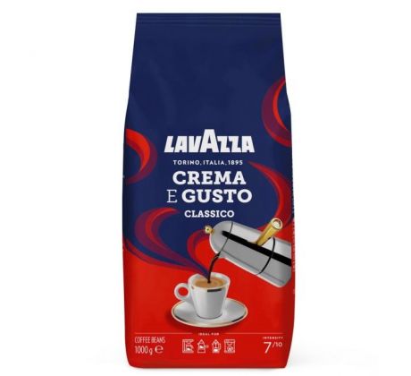 Mletá káva LAVAZZA Crema e Gusto Classico 1 kg