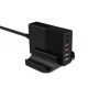 nabíjačka (nabíjacia stanica) Devia Extreme PD QC 3.0 75W 2x USB-C 4x USB, čierna (BRA011857)