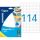 Etikety univerzálne 10x22mm Agipa A5 16 hárkov