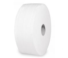 Toaletný papier 2-vrstvový Jumbo 28 cm biely, celulóza, návin 250m