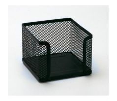 Drôtený stojan na blok `kocka` Sakota 105x80x105mm čierny