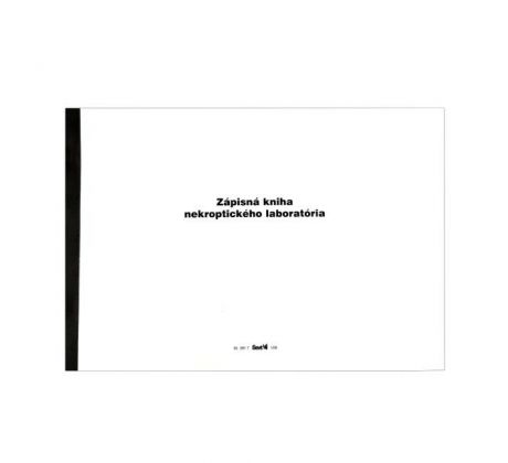 Zápisná kniha nekroptického laboratória, A4, 100 listov