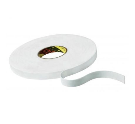 Montážna páska 3M akrylátová 19mm x 66m biela