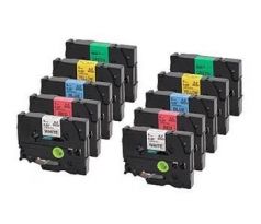 kompatibilná páska BROTHER TZE-253 modré písmo, biela páska Tape (24mm) (ECO-TZE-253)