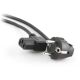 Power cord (right angled C13), VDE approved, 6 ft (PC-186A-VDE)