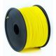 PLA plastic filament for 3D printers, 1.75 mm diameter, yellow (3DP-PLA1.75-01-Y)
