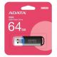 USB kľúč ADATA Classic Series C906 64GB USB 2.0 snap-on cap design, čierny (AC906-64G-RBK)