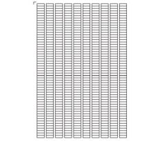 etikety RAYFILM 15x5 univerzálne žlté R012115x5A-LCUT (50 list./A4) (R0121.15x5B-LCUT)