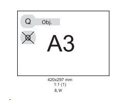 etikety samolepiace A3 297x420 mm biele, matné, bez QCT okraja (100 listov A4/bal.) (ECO-A329742)