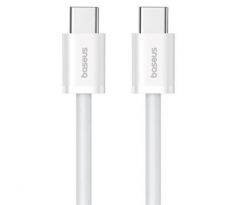 kábel Baseus Superior Series 2 USB-Typ C - USB-Typ C 30W 2m, biely (BRA014051)