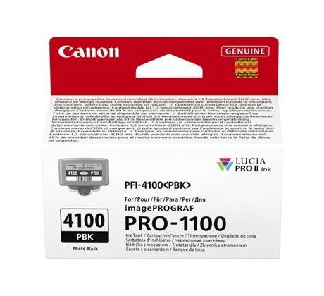 kazeta CANON PFI-4100PBK Photo Black iPF PRO-1100 (80 ml) (6777C001)