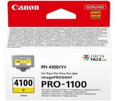 kazeta CANON PFI-4100Y Yellow iPF PRO-1100 (80 ml) (6780C001)