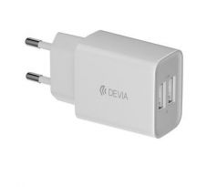 Devia wall charger Smart 2x USB 2,4A white (BRA013515)