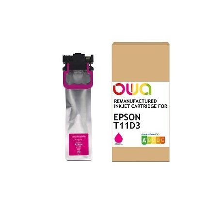 alt. kazeta OWA ARMOR pre EPSON T11D340 XL Magenta WF-C5390DW/WF-C5890DWF (77ml, 7549str.) (K21055OW)
