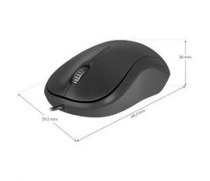 Myš drôtová Defender Patch MS-759,  čierna, 1000DPI (52759)