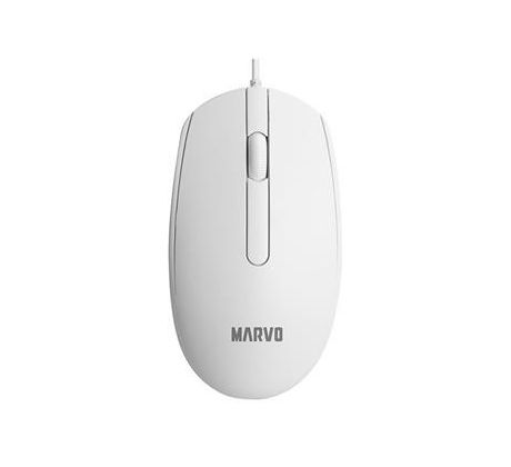 Myš  Marvo MS003 optická, 1000 dpi , USB, biela (MS003 WH)