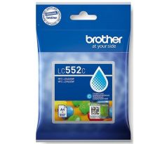 kazeta BROTHER LC-552 Cyan MFC-J3660DW/J3960DW (550 str.) (LC552C)
