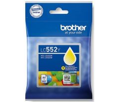 kazeta BROTHER LC-552 Yellow MFC-J3660DW/J3960DW (550 str.) (LC552Y)